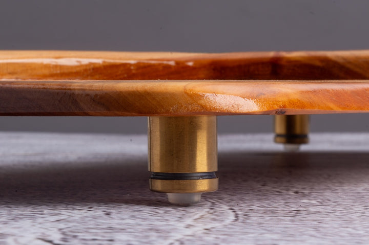 Arava Rosh Hashanah or Round Challah Display Tray